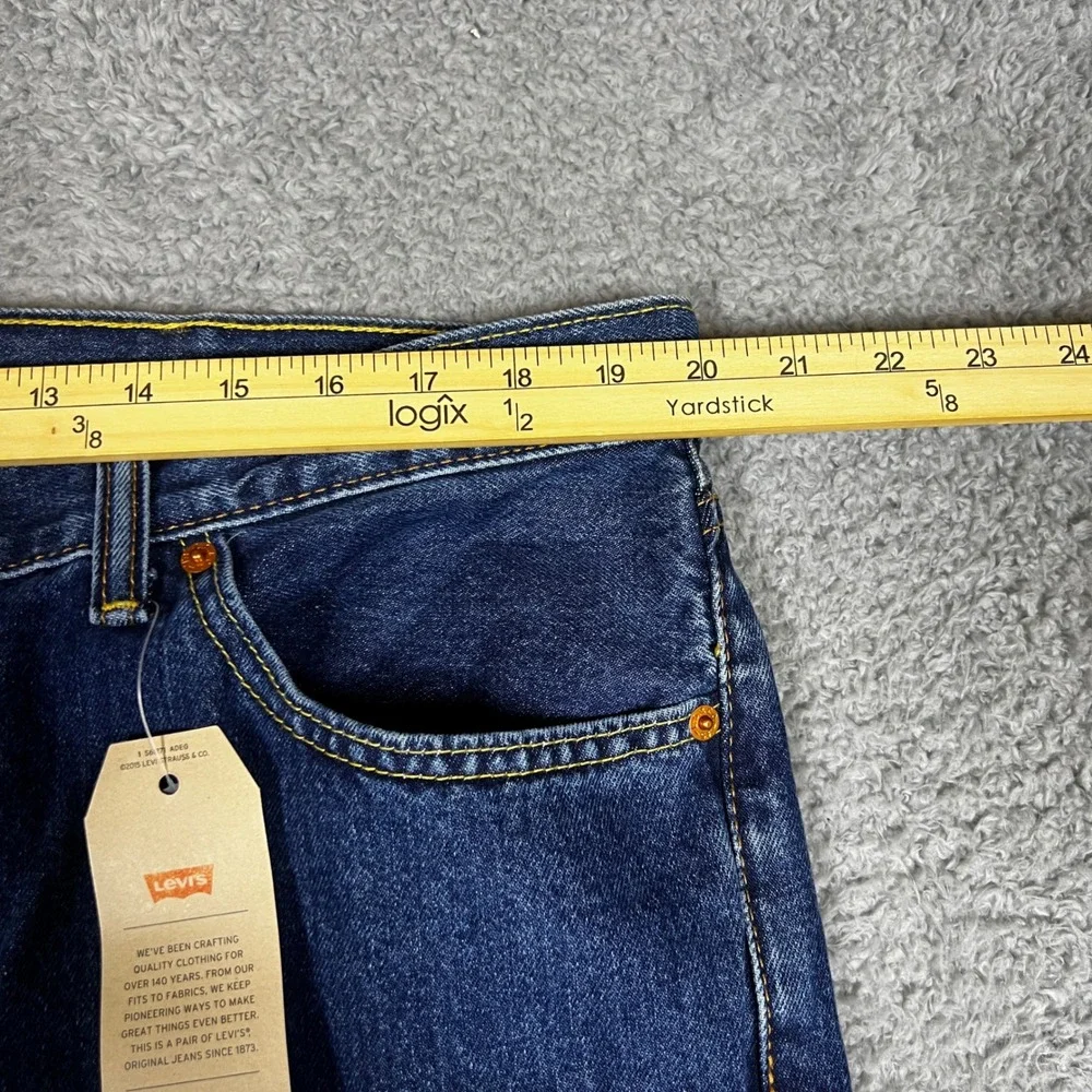 Levi's 505‎ Jeans Mens 40x30 Dark Wash New Regular Fit Straight Leg